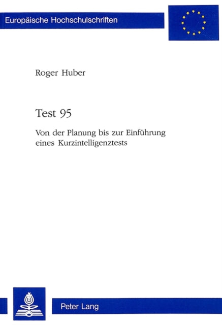 Book cover of: Test 95. By: Roger Huber
