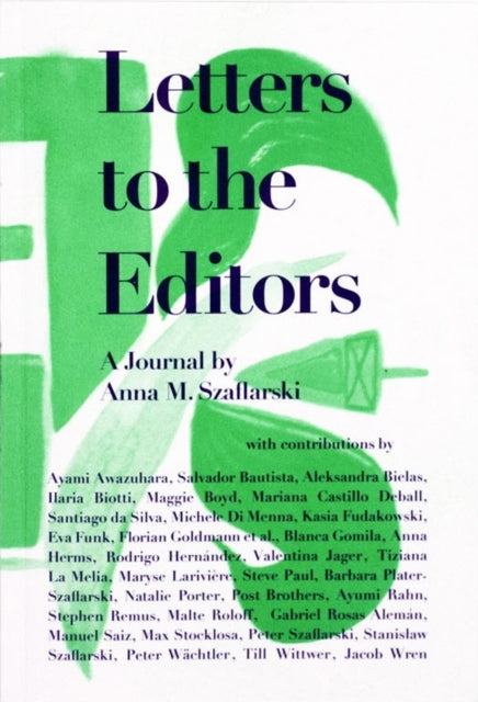 Book cover of: LETTER TO THE EDITORS