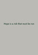 Book cover of: Robert Adam: Hope is a risk that must be run. By: ADAMS ROBERT