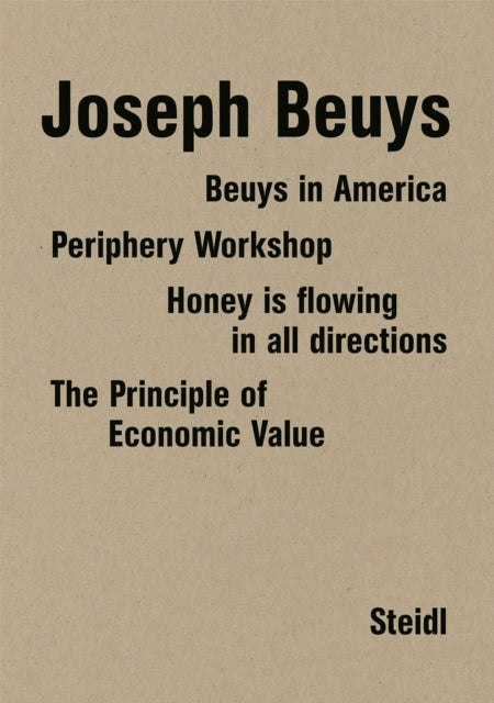 Book cover of: Joseph Beuys: Four Books in a Box. By: Joseph Beuys