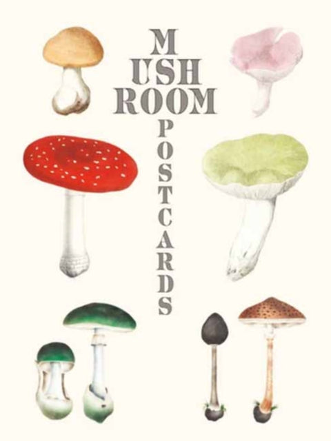Book cover of: Mushroom Postcards. By: P. I. E. International