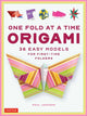 One Fold at a Time Origami, 38 Easy Models for First-Time Folders 9784805318997 Paul Jackson