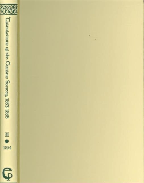 Book cover of: Sano: Transactions of the Ossianic Society, Dublin, 1853–1858 (6-vol. set). By: Tetsuro Sano