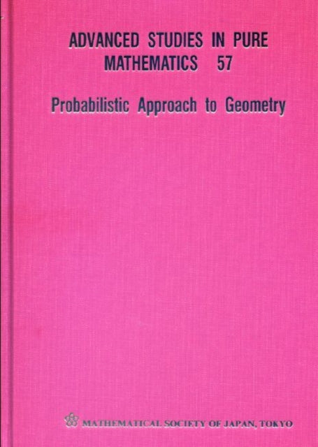 Book cover of: Probabilistic Approach To Geometry. By: Motoko Kotani