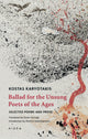 Book cover of: Ballad for the Unsung Poets of the Ages