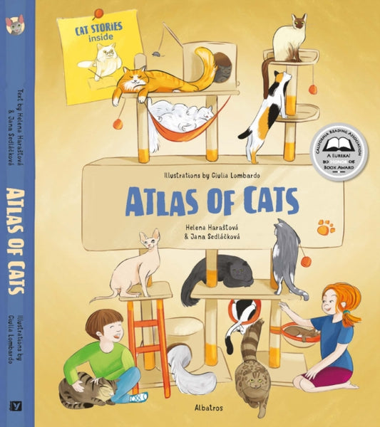 Book cover of: Atlas of Cats. By: Jana Sedlackova