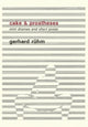 Book cover of: Cake & Prostheses. By: Gerhard R�hm