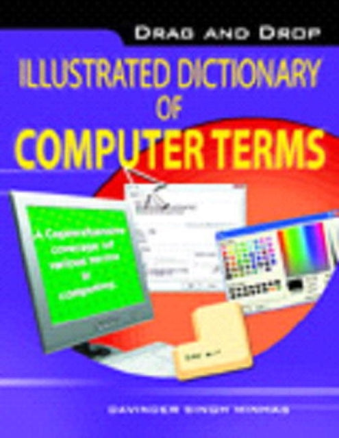 Book cover of: Drag & Drop Illustrated Dictionary of Computer Terms