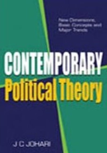 Book cover of: Contemporary Political Theory. By: J. C. Johari