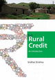 Book cover of: Rural Credit. By: Sridhar Krishna