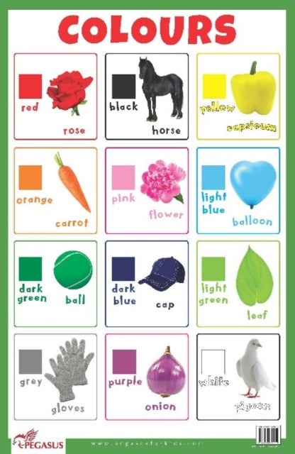 Book cover of: Colours Educational Chart