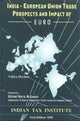 Book cover of: India-European Union Trade Prospects & Impact of Euro