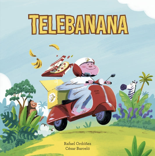 Book cover of: Telebanana. By: Rafael Ordóñez
