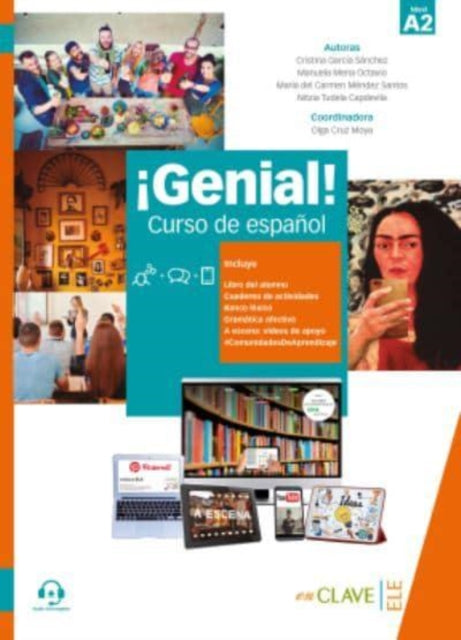 Book cover of: Genial!. By: Cristina García Sánchez