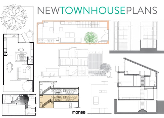Book cover of: New Townhouse Plans. By: Instituto Monsa de Ediciones
