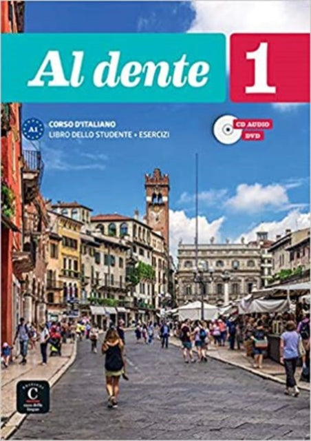 Book cover of: Al dente 1 + audio/video download. By: Marilisa; Bonafaccia, Simone; Petri, Andrea; Vilagrasa, Albert Birello
