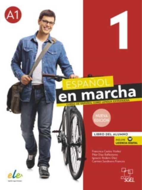 Book cover of: Espanol en marcha 1 + licencia digital. Libro del alumno. A1. Nueva edicion