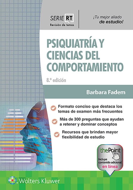 Book cover of: Serie RT. Psiquiatria y ciencias del comportamiento. By: Barbara Fadem