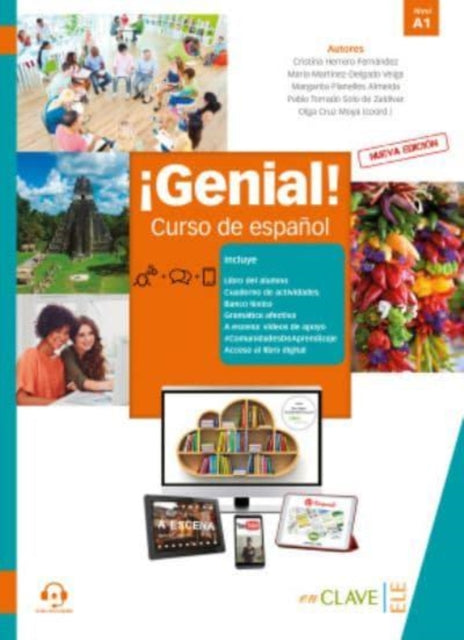 Book cover of: Genial!. By: Cristina Herrero Fernández