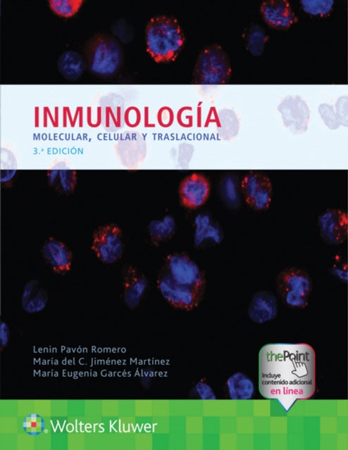 Book cover of: Inmunologia molecular, celular y traslacional. By: PAVON