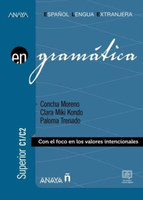 Book cover of: Anaya ELE EN collection. By: Concepción Moreno García
