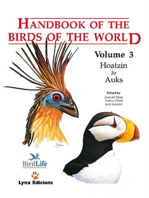 Book cover of: Handbook of the Birds of the World. Vol.3