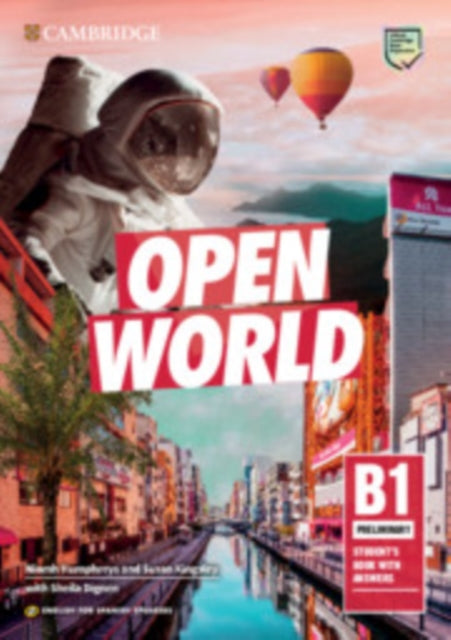 Book cover of: Open World Preliminary Student's Book With Answers - English for Spanish Speakers. By: HumphreysNiamh
