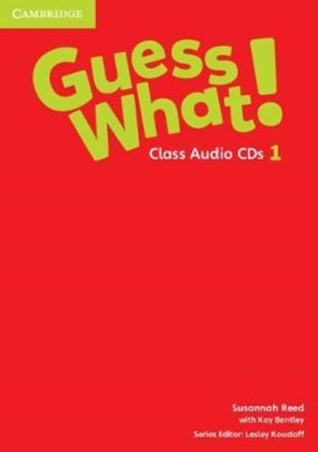 Book cover of: Guess What! Level 1 Class Audio CDs (3) Spanish Edition