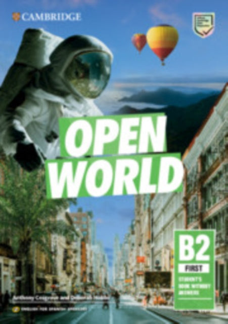 Book cover of: Open World First Book Without Answers English for Spanish Speakers. By: Anthony Cosgrove