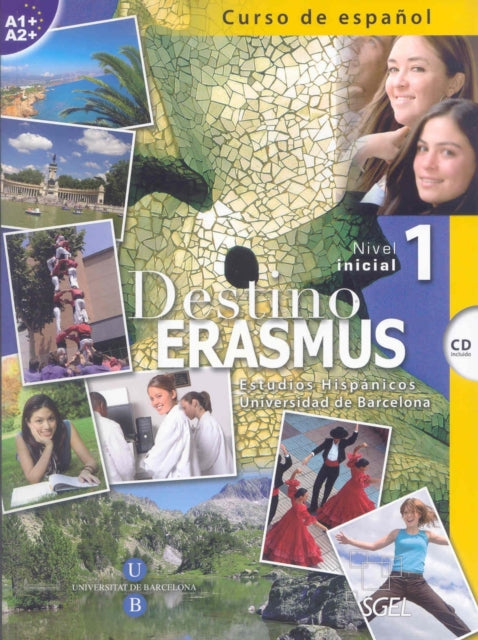 Book cover of: Destino Erasmus 1 + CD