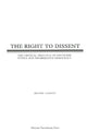 Book cover of: Right to Dissent. By: Ojvind Larsen