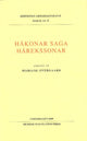 Book cover of: Hakonar saga Harekssonar. By: Mariane Overgaard