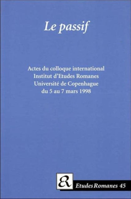 Book cover of: Le passif. By: Lene Schosler