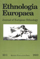 Book cover of: Ethnologia Europaea, Volume 33/1