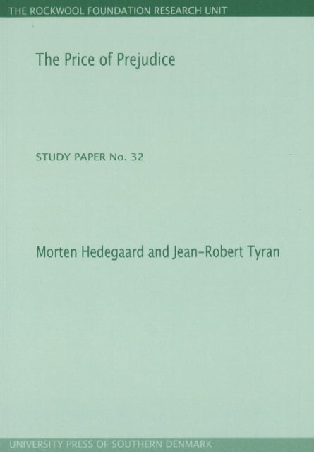 Book cover of: Price of Prejudice. By: Morten Hedegaard