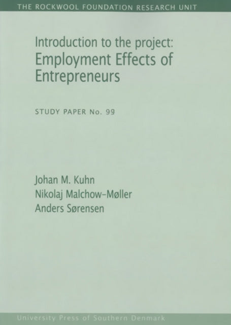 Book cover of: Introduction to the Project. By: Johan M. Kuhn