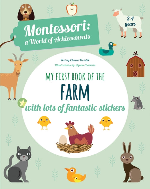 Book cover of: My First Book of the Farm. By: Agnese BARUZZI