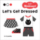 Book cover of: Let's Get Dressed. By: BARUZZI