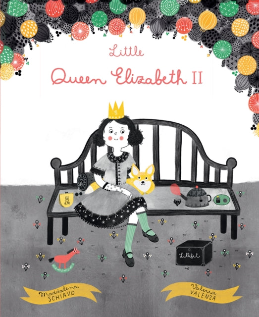 Book cover of: Little Queen Elizabeth II. By: Valenza SCHIAVO