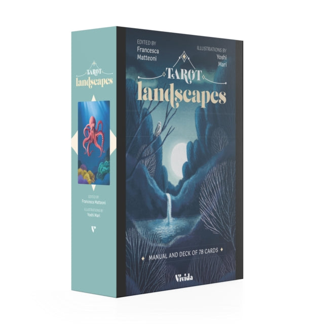 Book cover of: Tarot Landscapes. By: Yoshi Mari