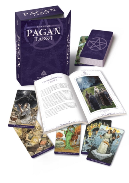 Book cover of: Pagan Tarot Kit