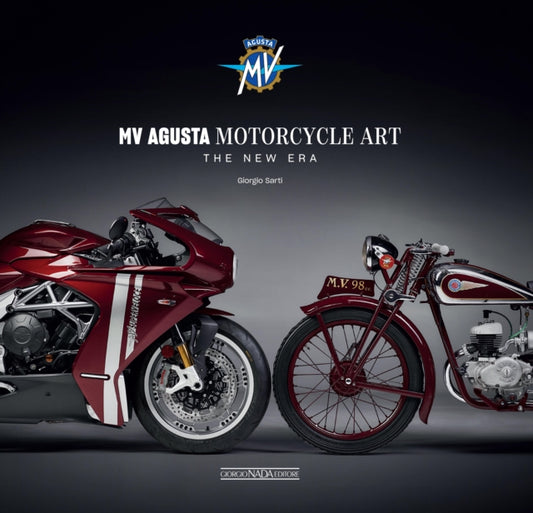 Book cover of: MV Augusta Motorcycle Art. By: Giorgio Sarti