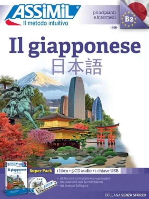 Book cover of: Il Giapponese (Livre + 4 CD audio + 1 cle USB )