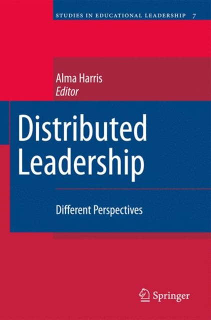 Book cover of: Distributed Leadership. By: Alma Harris