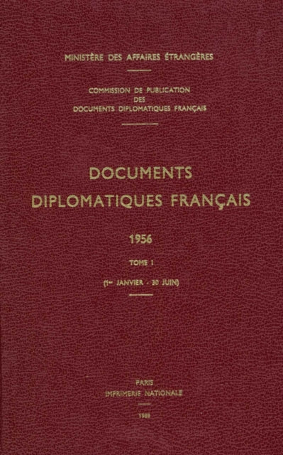 Book cover of: Documents Diplomatiques Francais
