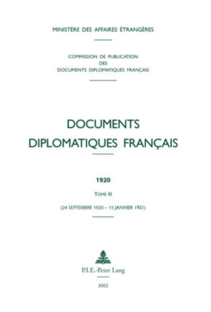 Book cover of: Documents Diplomatiques Francais. By: Sous La Direction de La Commission de Pu