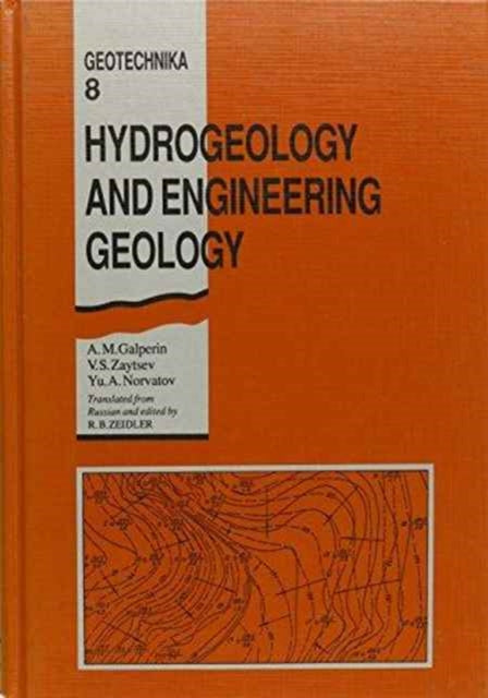 Book cover of: Hydrogeology and Engineering Geology. By: Galperin et al.