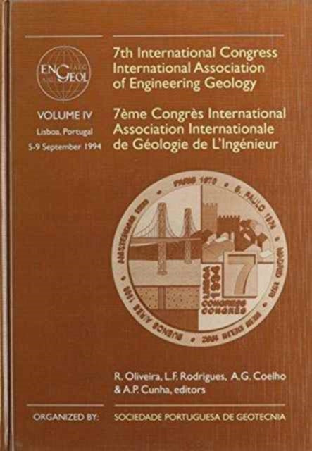 Book cover of: 7th International Congress International Association of Engineering Geology, volume 4