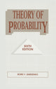 Book cover of: Theory of Probability