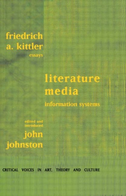 Book cover of: Literature, Media, Information Systems